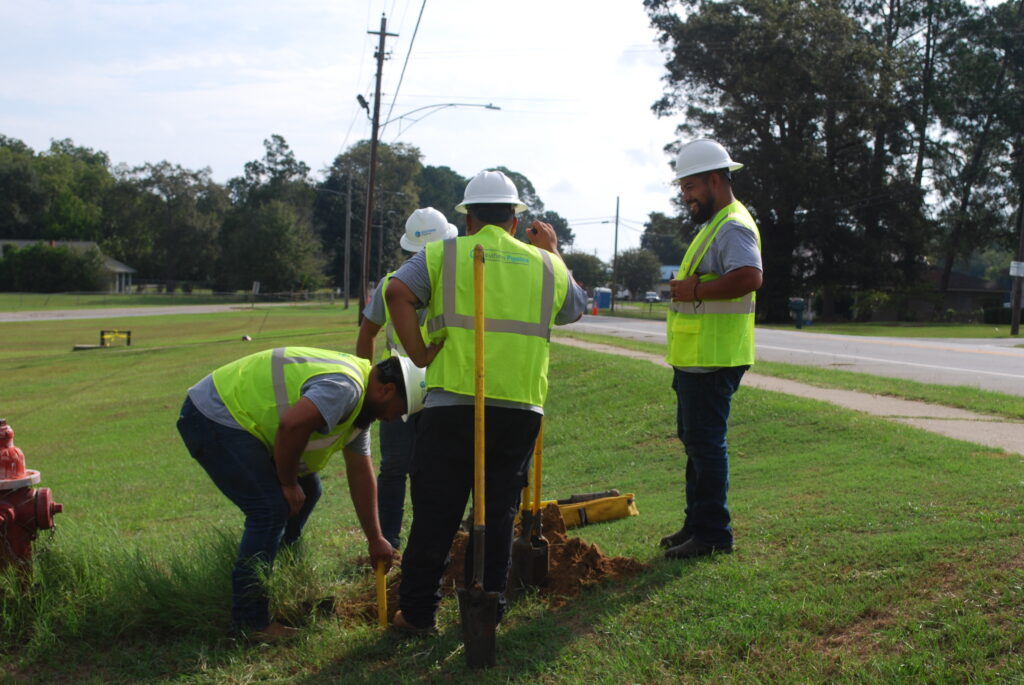 Southern Pipeline team spotting